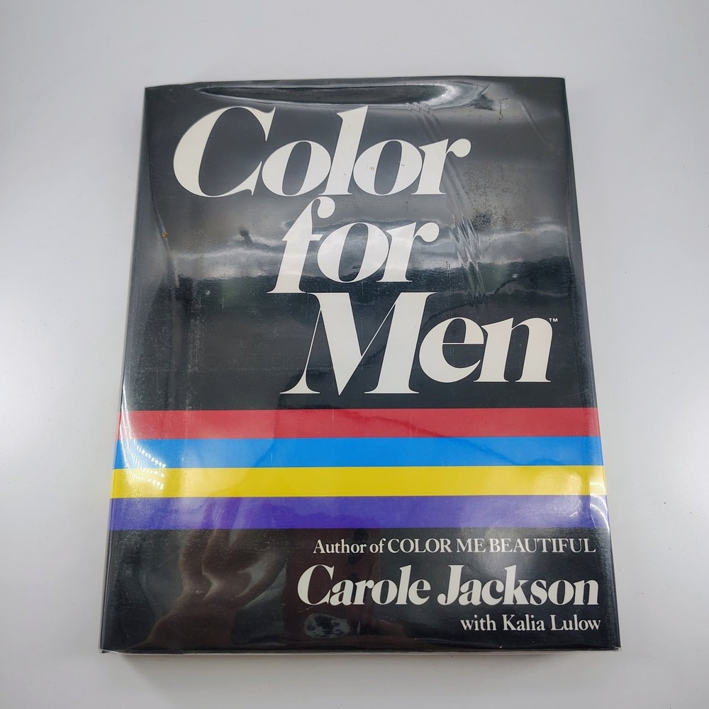 Color for Men Carole Jackson 1984 First Edition Style Guide Ballantine Books